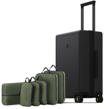 Hardside Spinner Luggage with Luminous Shell Design