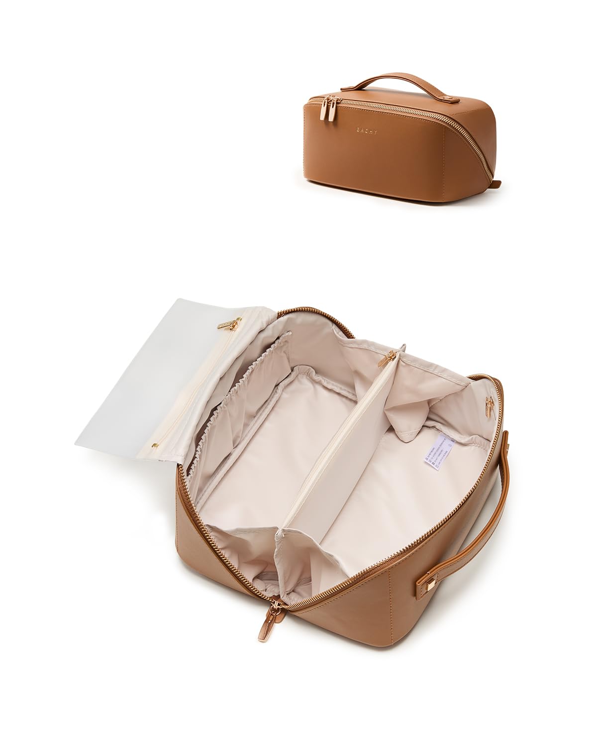 Men's Travel Toiletry Bag with Organizer Compartments