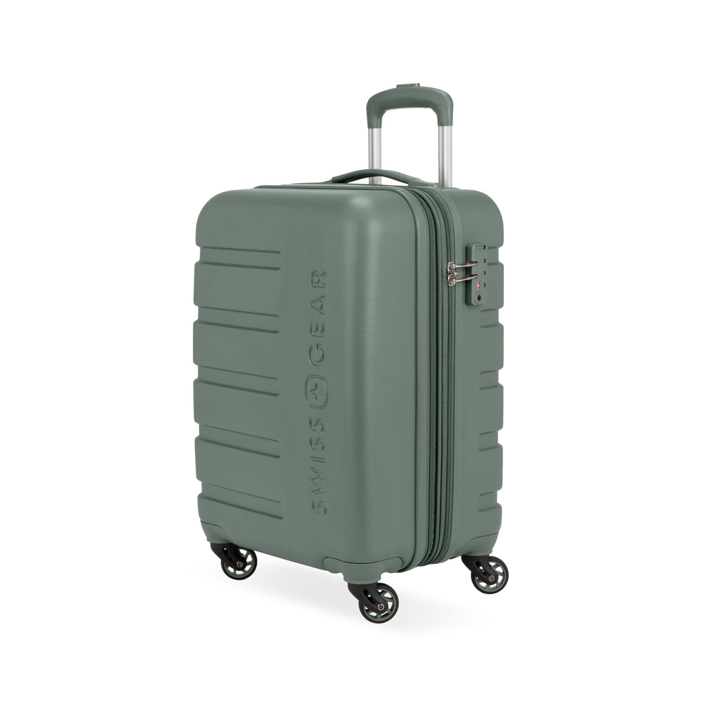 Hardside Carry-On Luggage with Built-In Cupholder