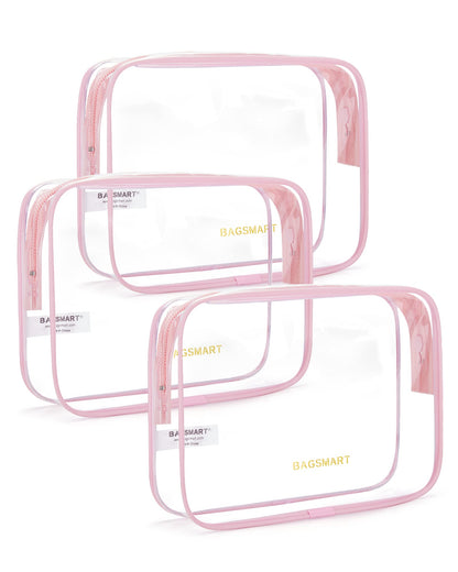 Clear TSA Toiletry Bag Set for Travel Essentials