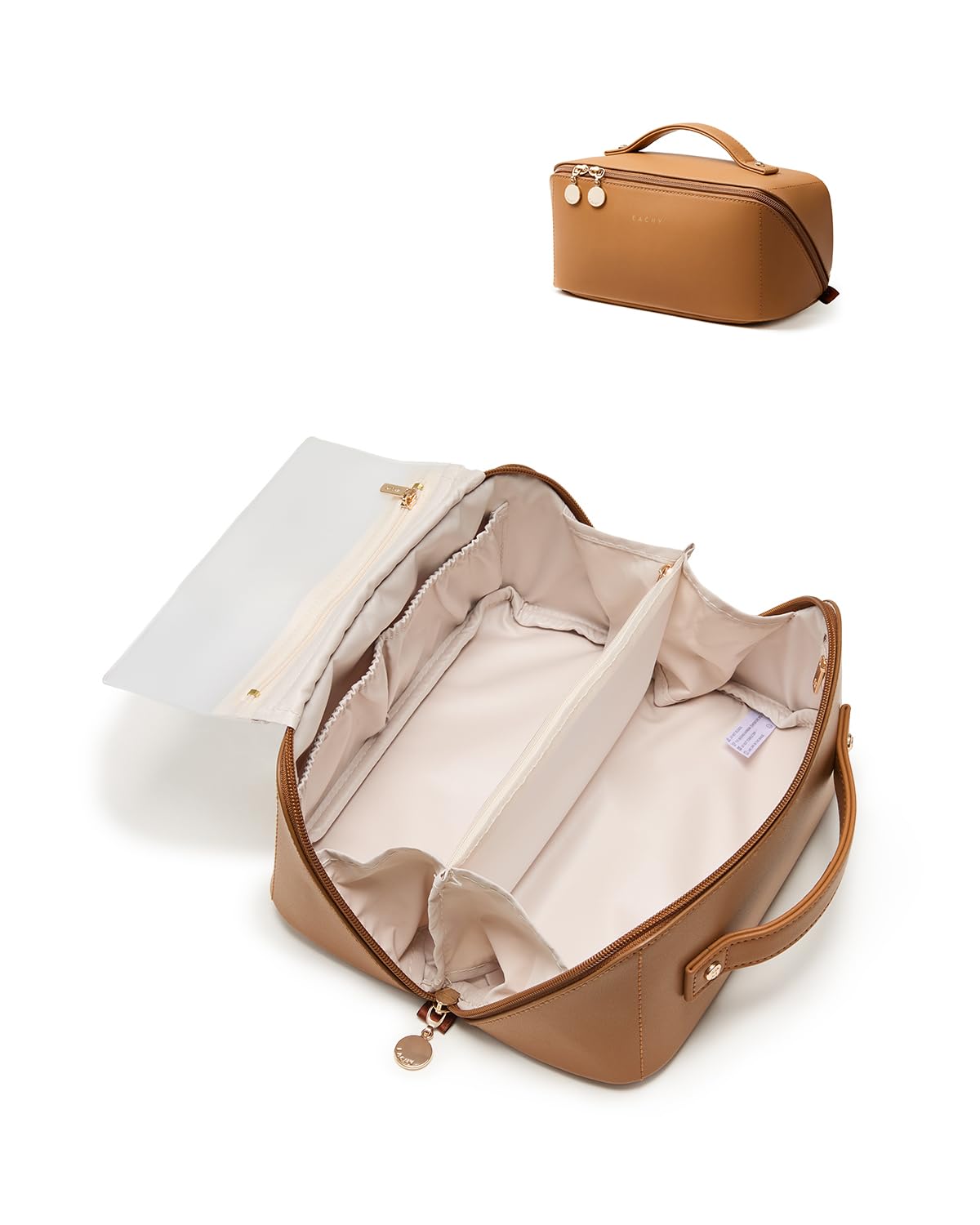 Men's Travel Toiletry Bag with Organizer Compartments