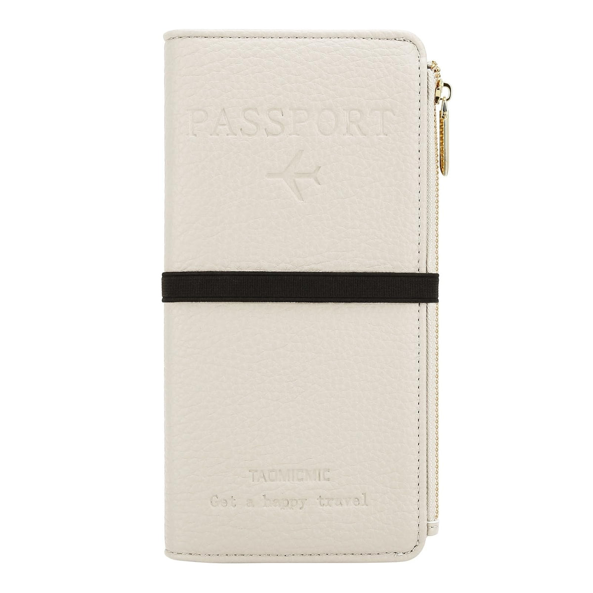 Leather RFID Passport Wallet with Travel Organizer