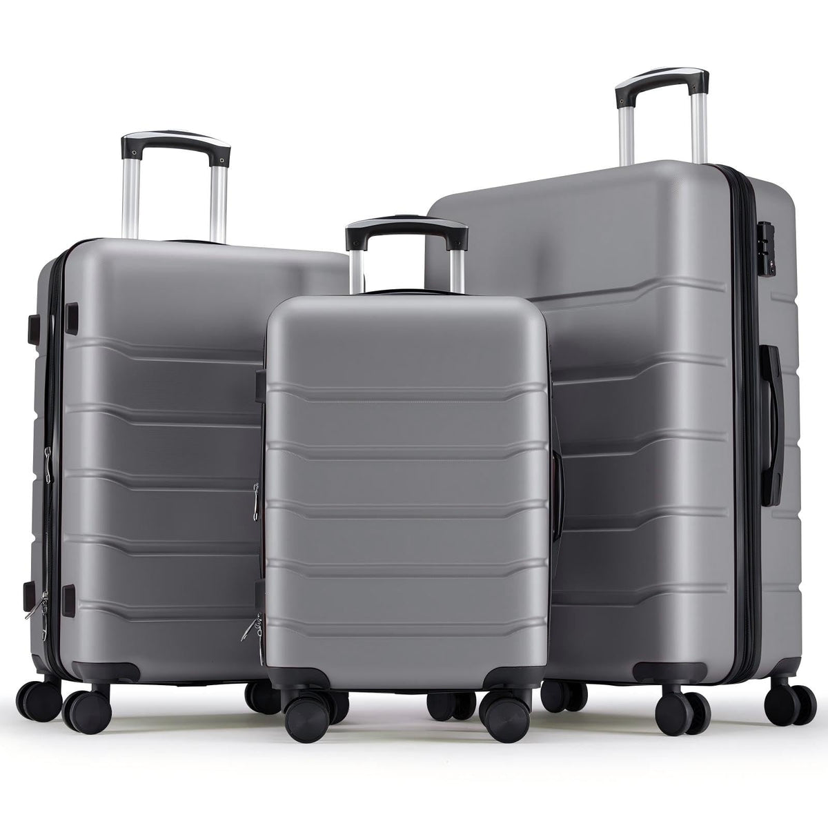 Hardside Luggage Set with Spinner Wheels and TSA Lock