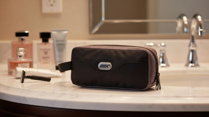 Men's Canvas Toiletry Bag with Compact Travel Design