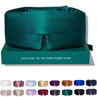 Silk Sleep Mask with Padded Light-Blocking Design