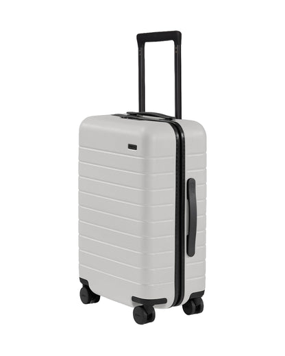 Carry-On Luggage with Smooth Spinner Wheels