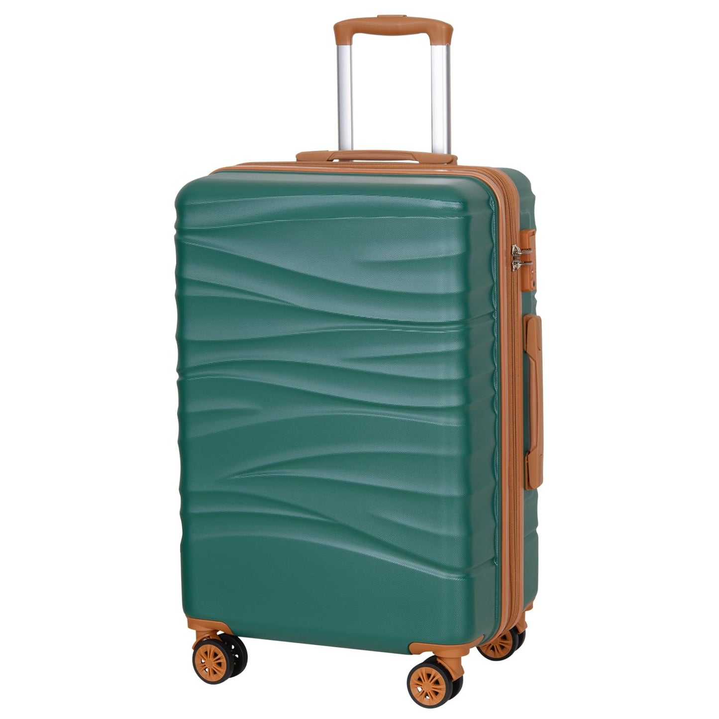 28-Inch Hardside Checked Luggage with Dual Spinners