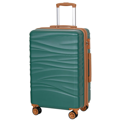 28-Inch Hardside Checked Luggage with Dual Spinners