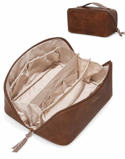 Men's Travel Toiletry Bag with Organizer Compartments