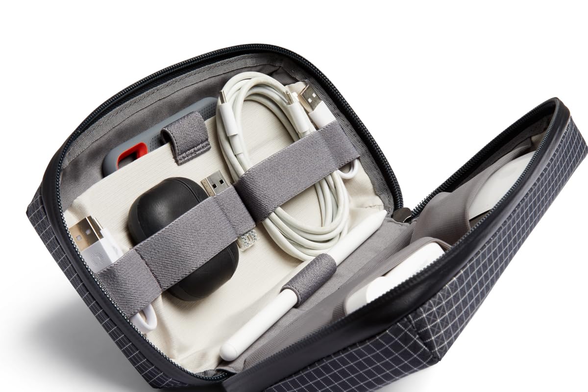 Tech Organizer Pouch with Cable Storage