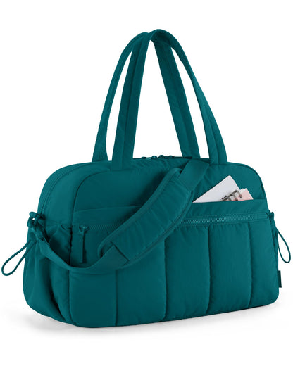 Women's Weekender Duffle Bag for Travel and Carry-On