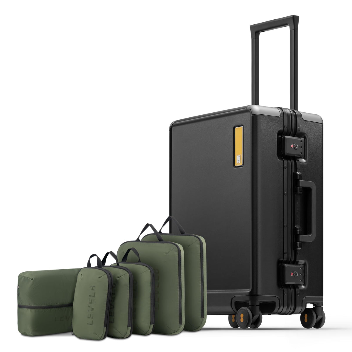 Zipperless Hardshell Luggage with Spinner Wheels
