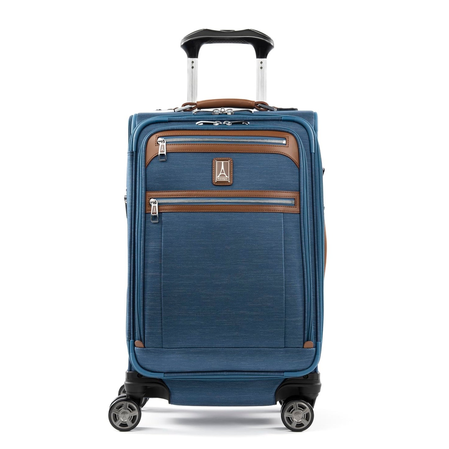 Softside Checked Luggage with 8-Wheel Spinner