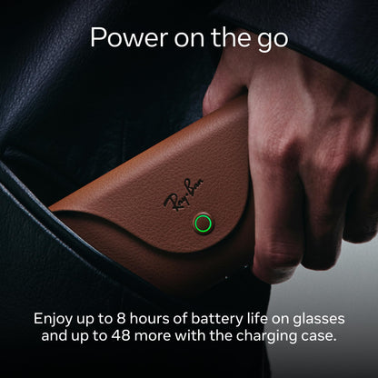 Wayfarer Smart Glasses with Classic Frame Design