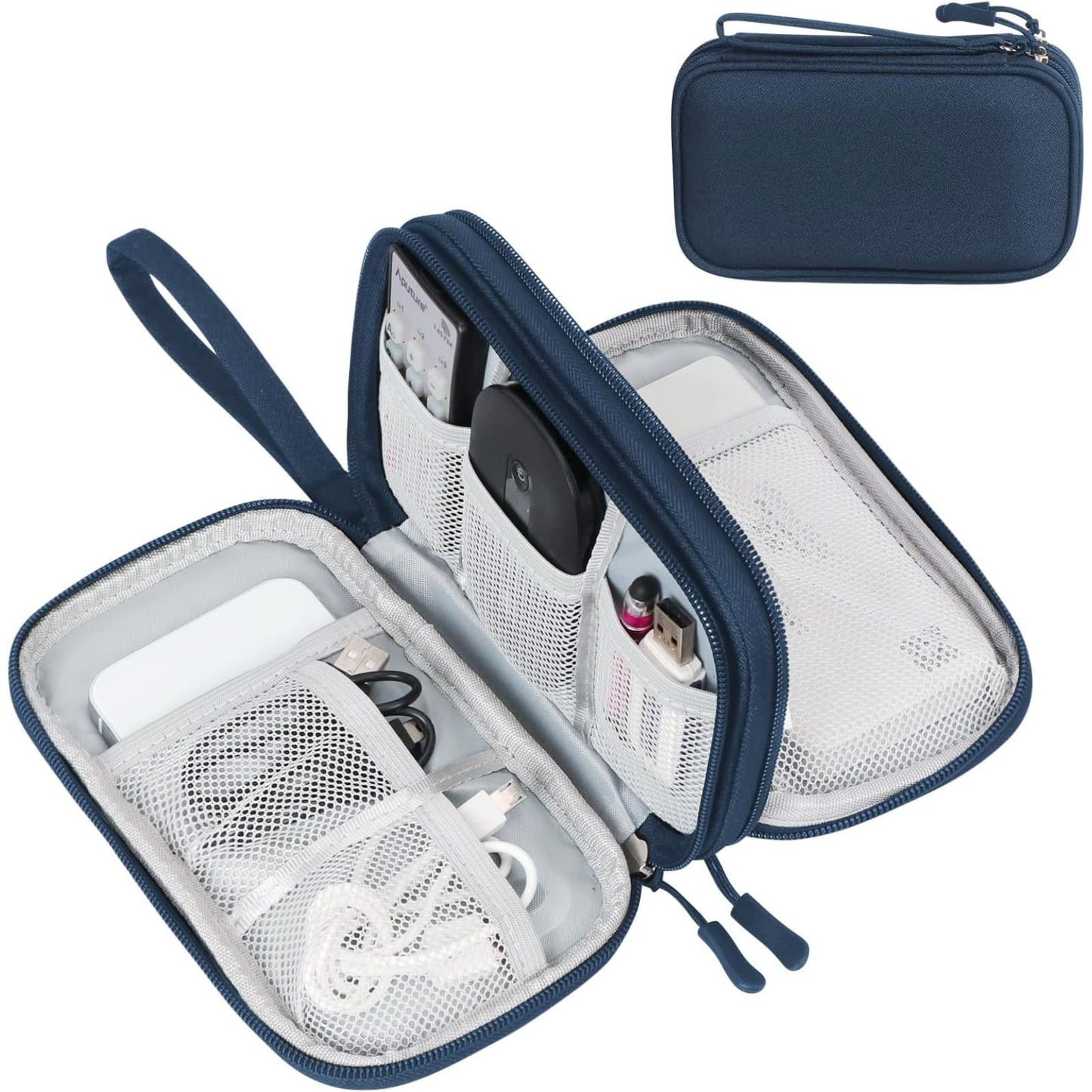 Travel Tech Organizer Pouch for Cables and Accessories