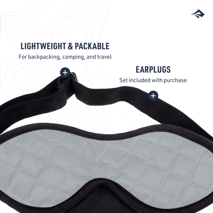 Travel Sleep Mask with Lightweight Eye Shade Design