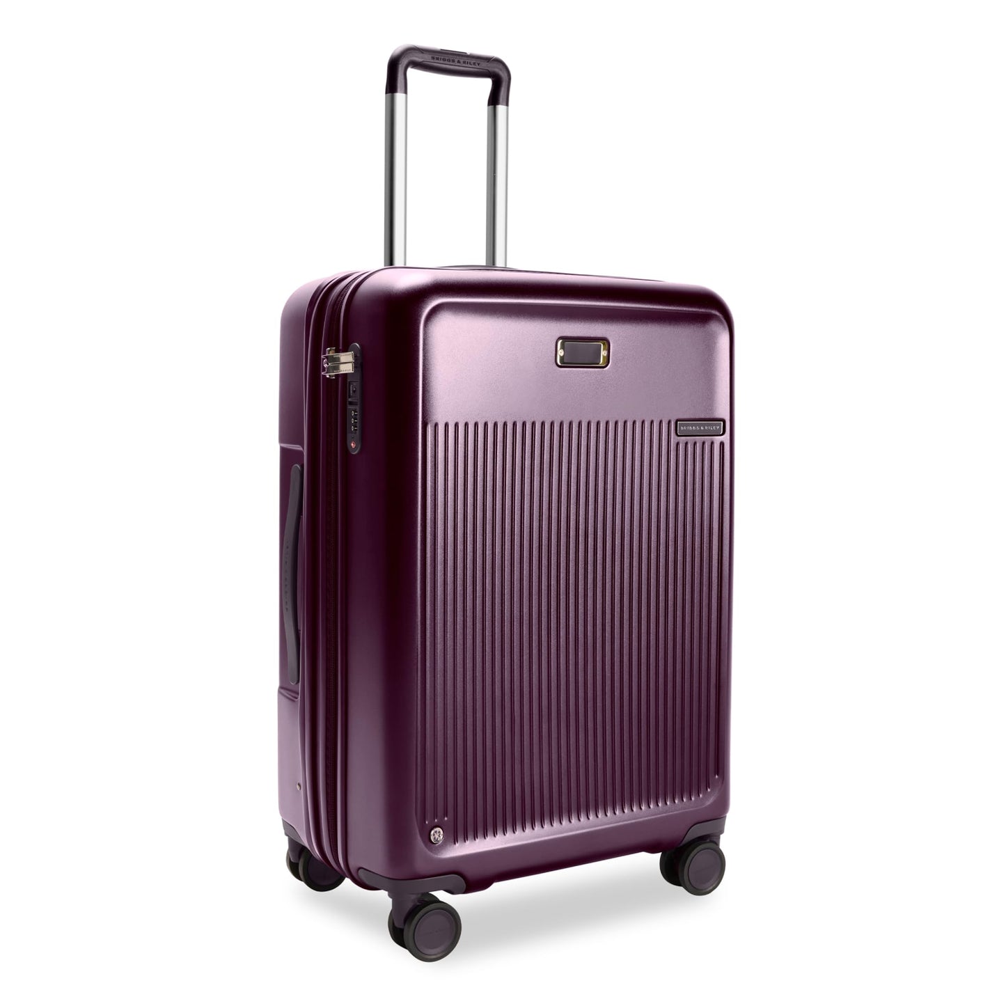 Expandable Carry-On Luggage with 360 Spinner Wheels