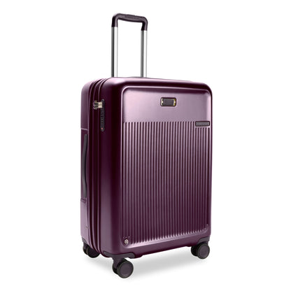 Expandable Carry-On Luggage with 360 Spinner Wheels