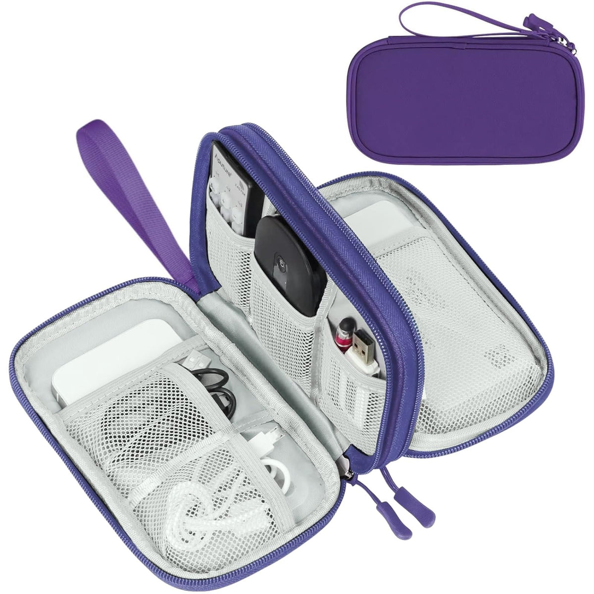 Travel Tech Organizer Pouch for Cables and Accessories