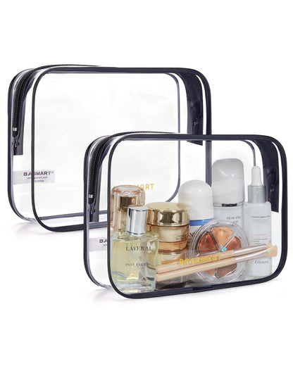 Clear TSA Toiletry Bag Set for Travel Essentials