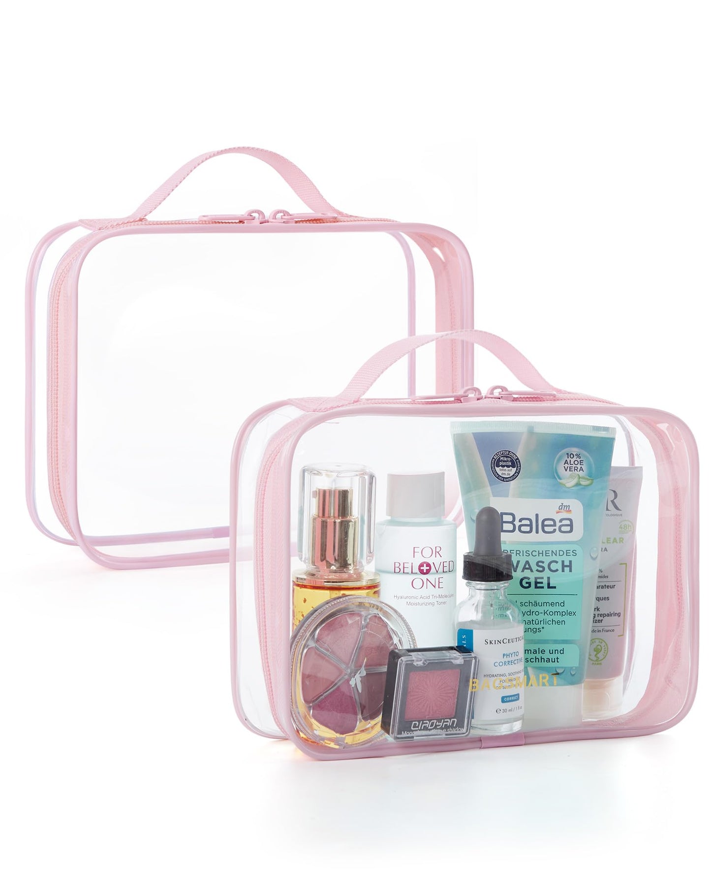 Clear TSA Toiletry Bag Set for Travel Essentials