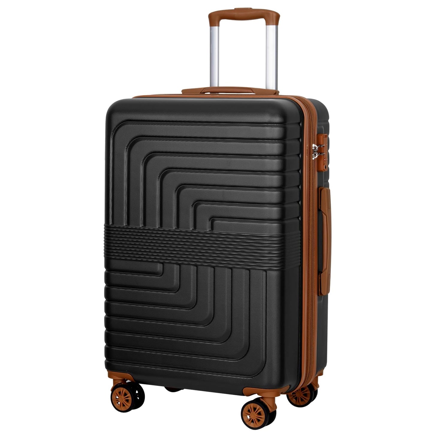 28-Inch Hardside Checked Luggage with Dual Spinners
