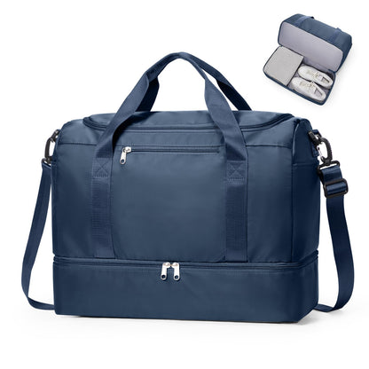 Large Weekender Bag with Shoe Compartment