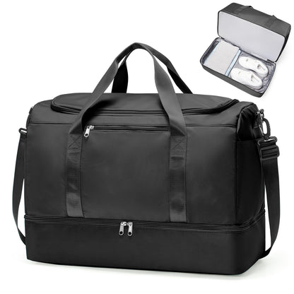 Large Weekender Bag with Shoe Compartment
