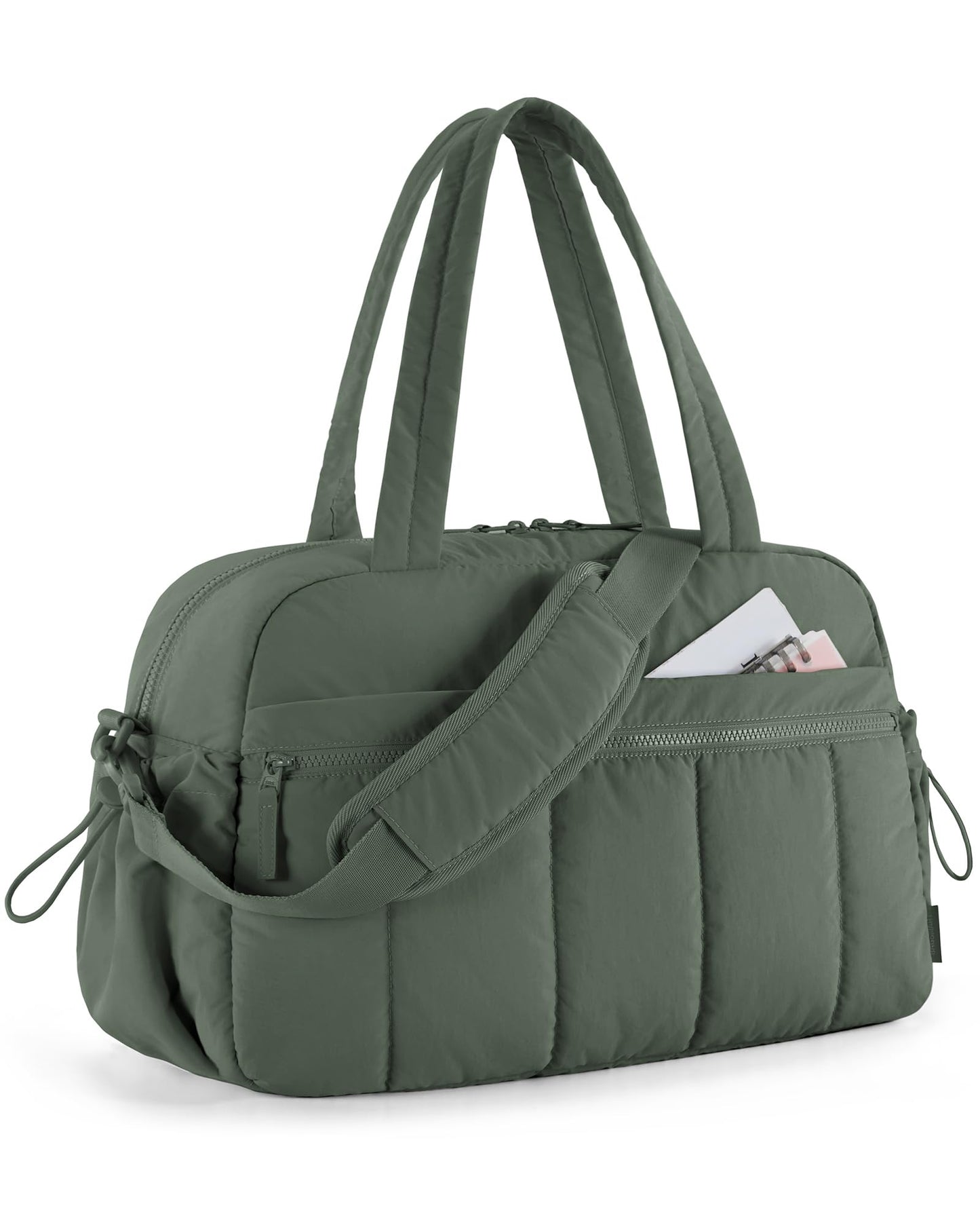 Women's Weekender Duffle Bag for Travel and Carry-On