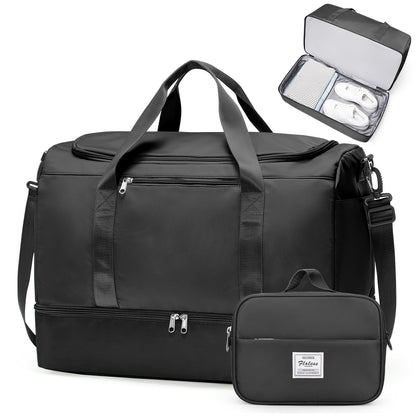 Large Weekender Bag with Shoe Compartment