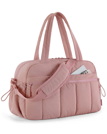 Women's Weekender Duffle Bag for Travel and Carry-On