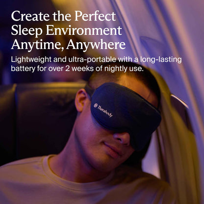 Blackout Sleep Mask with Gentle Massage Vibration