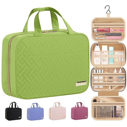 Hanging Travel Toiletry Bag with Spacious Organizer