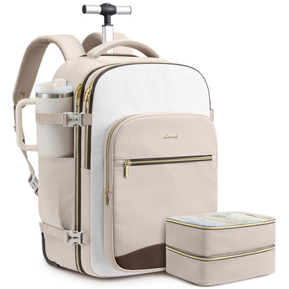 Carry-On Travel Backpack with Personal Item Design