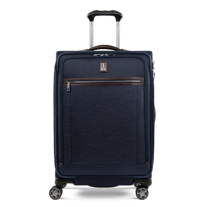 Softside Checked Luggage with 8-Wheel Spinner