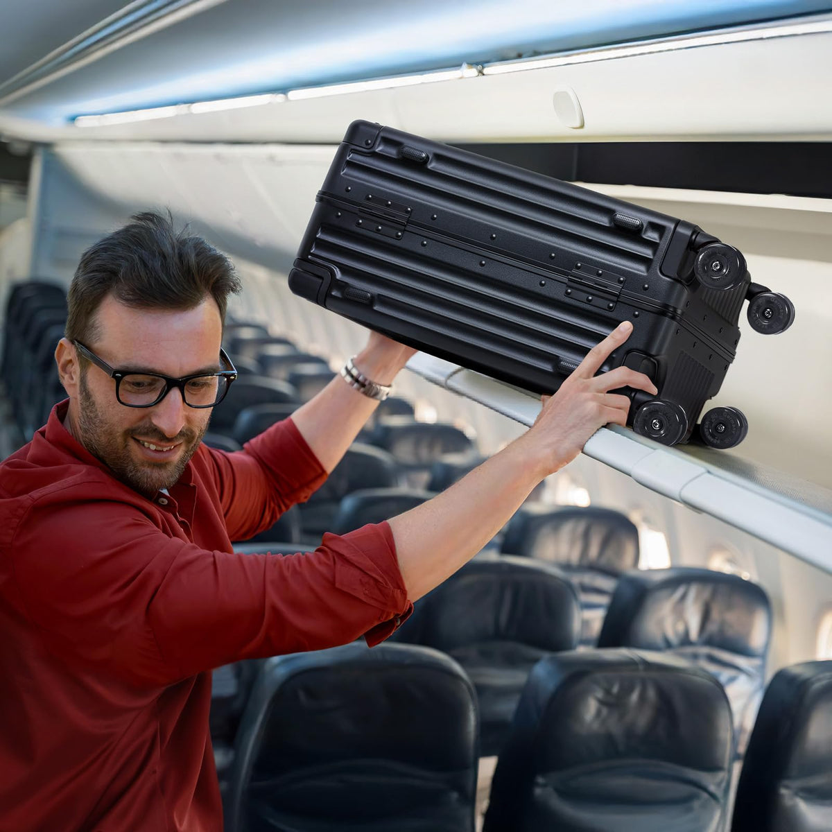 Hardside Luggage with Aluminum Frame