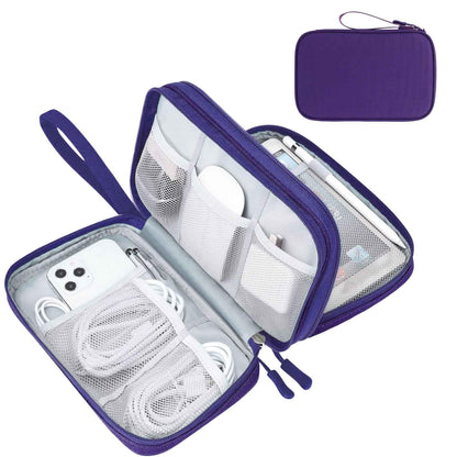 Travel Tech Organizer Pouch for Cables and Accessories