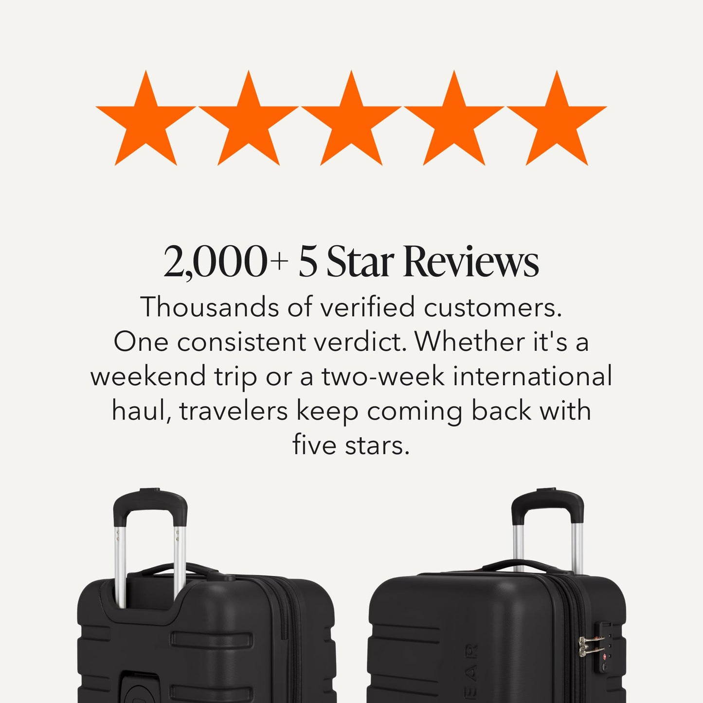Hardside Carry-On Luggage with Built-In Cupholder