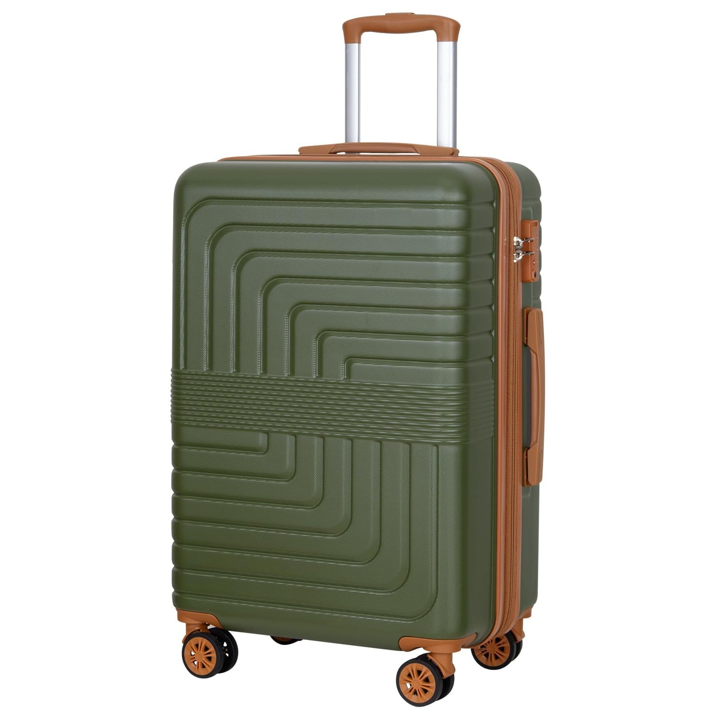 28-Inch Hardside Checked Luggage with Dual Spinners