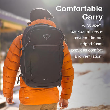 44L Carry-On Travel Backpack with Lightweight Design