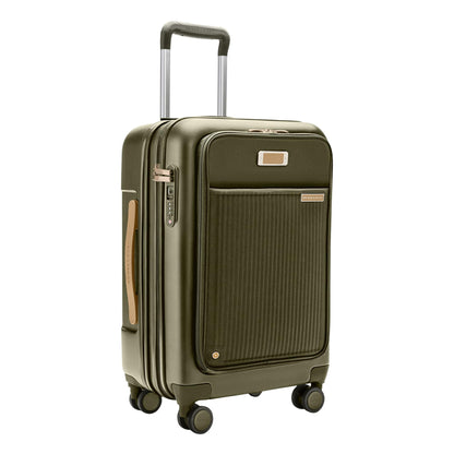 Expandable Carry-On Luggage with 360 Spinner Wheels