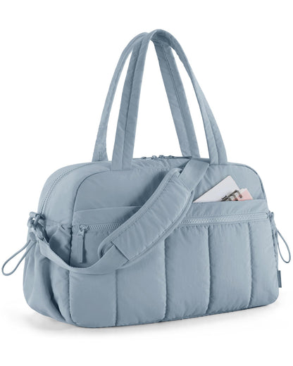 Women's Weekender Duffle Bag for Travel and Carry-On