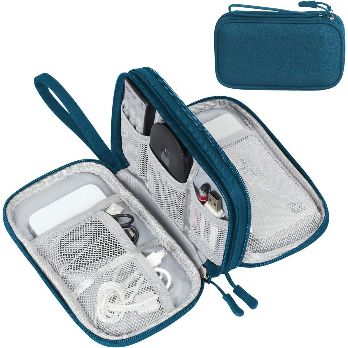 Travel Tech Organizer Pouch for Cables and Accessories