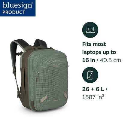 Expandable Travel Backpack with Laptop Sleeve