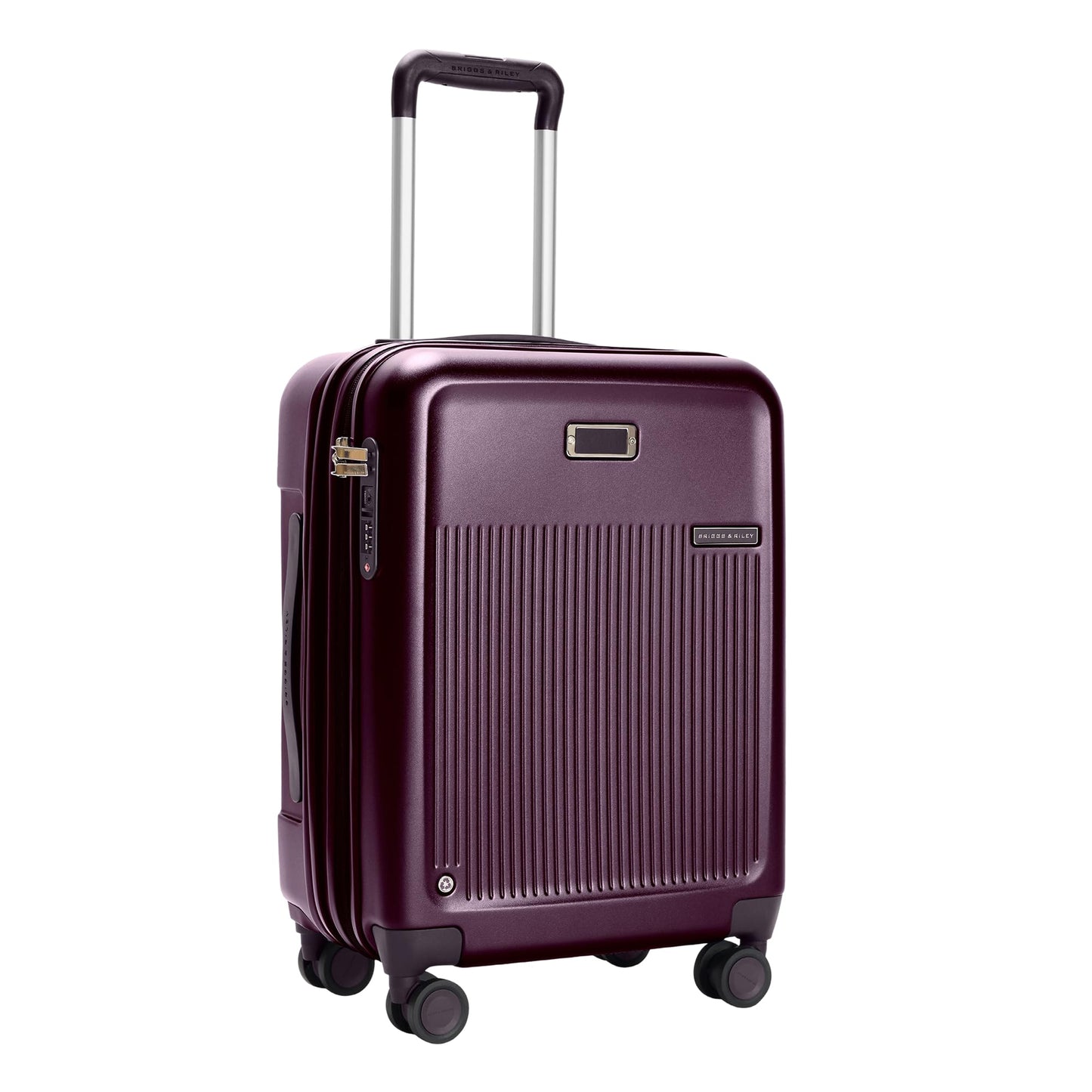 Expandable Carry-On Luggage with 360 Spinner Wheels
