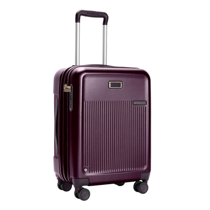 Expandable Carry-On Luggage with 360 Spinner Wheels
