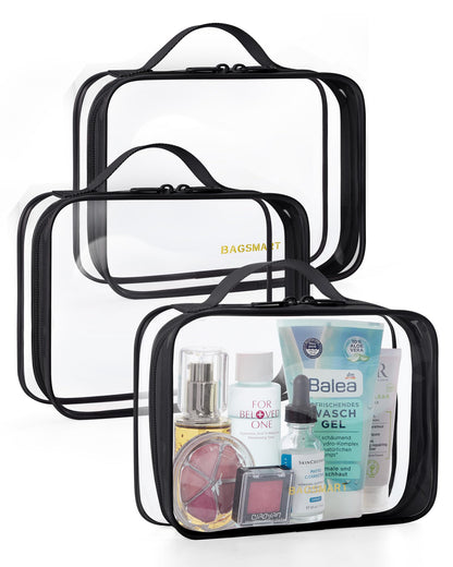 Clear TSA Toiletry Bag Set for Travel Essentials
