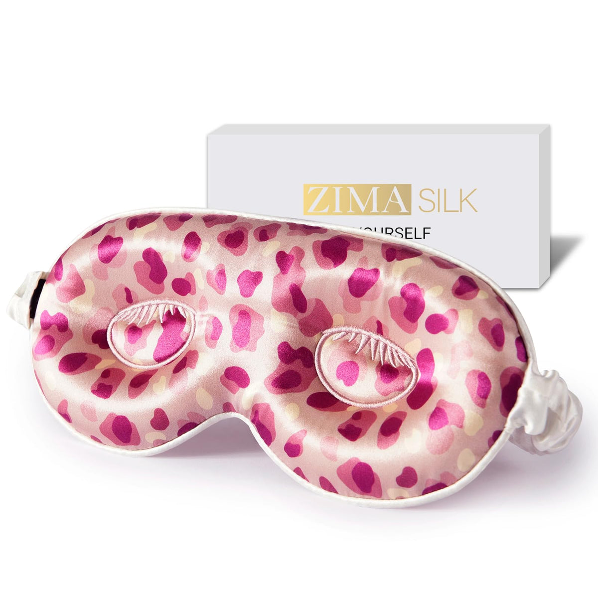 Mulberry Silk Sleep Mask with 3D Contoured Cups·