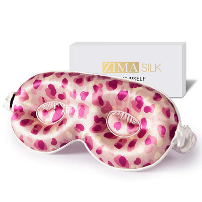 Mulberry Silk Sleep Mask with 3D Contoured Cups·