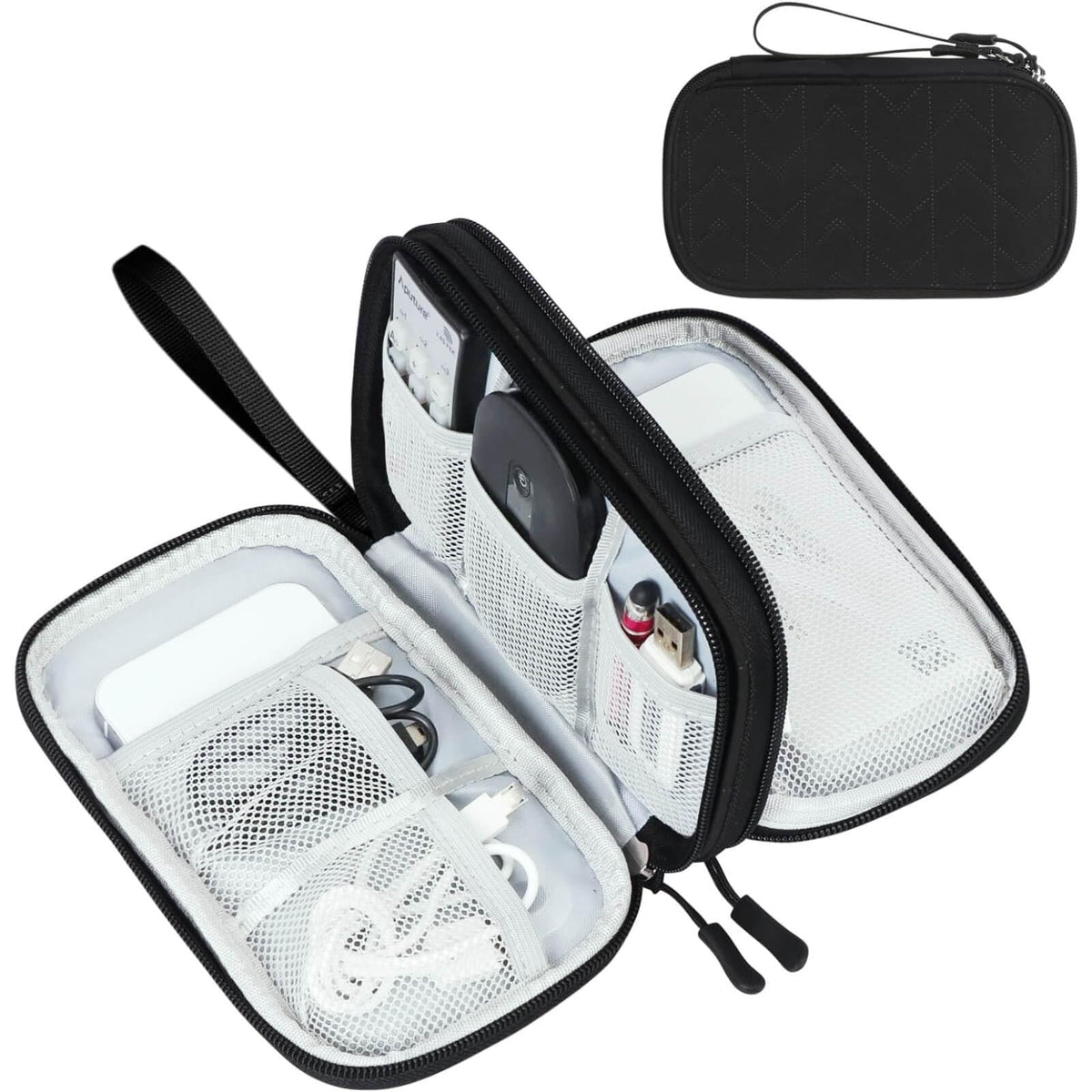 Travel Tech Organizer Pouch for Cables and Accessories